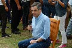 Francois Fillon a La Reunion