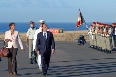 Visite officielle du president de la Republique Francois Hollande