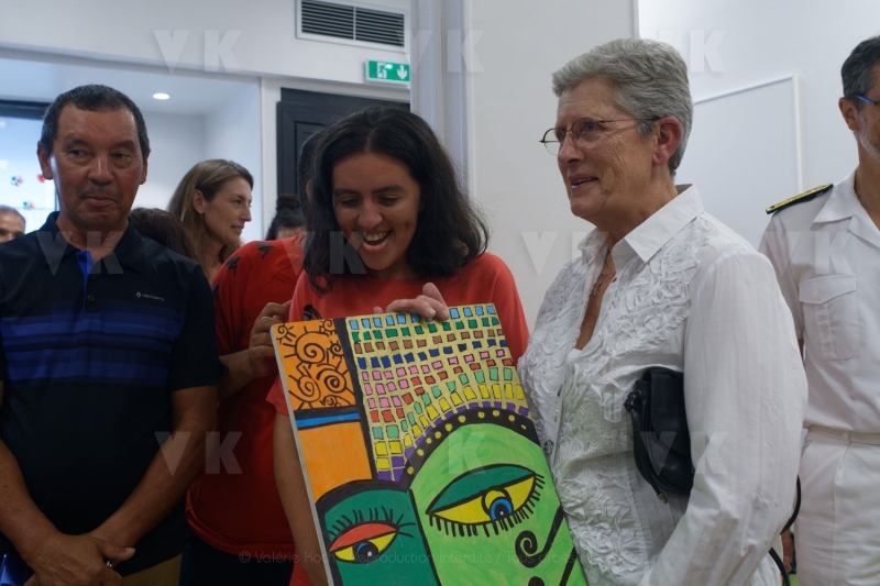 Deplacement Genevieve DARRIEUSSECQ a la Reunion