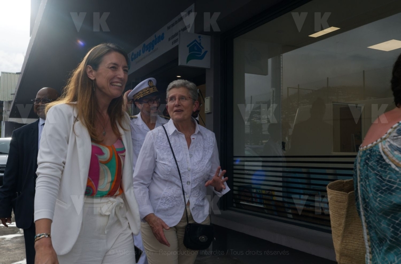 Deplacement Genevieve DARRIEUSSECQ a la Reunion