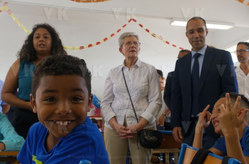 Deplacement Genevieve DARRIEUSSECQ a la Reunion