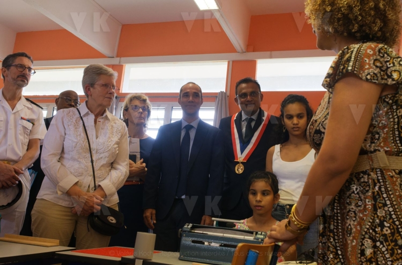 Deplacement Genevieve DARRIEUSSECQ a la Reunion