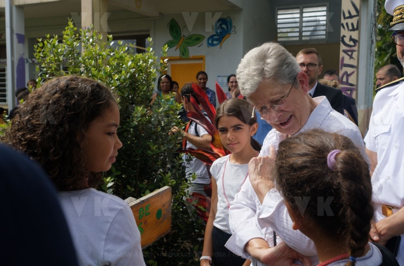 Deplacement Genevieve DARRIEUSSECQ a la Reunion