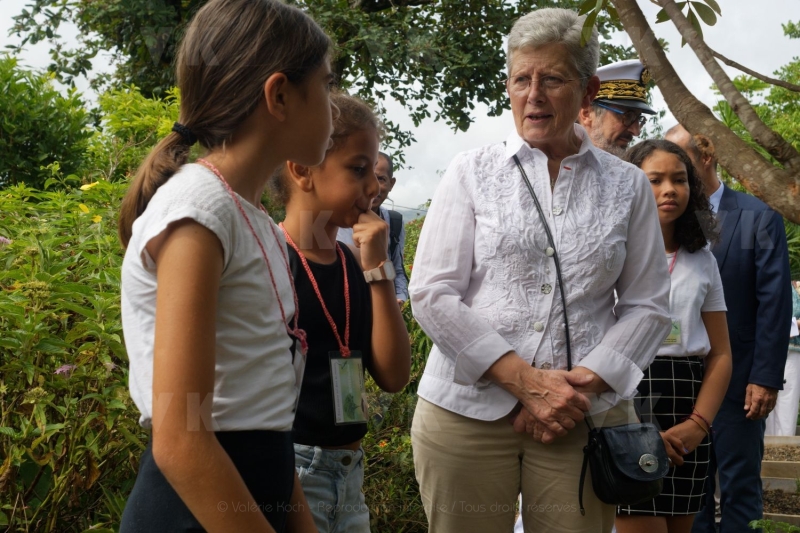 Deplacement Genevieve DARRIEUSSECQ a la Reunion