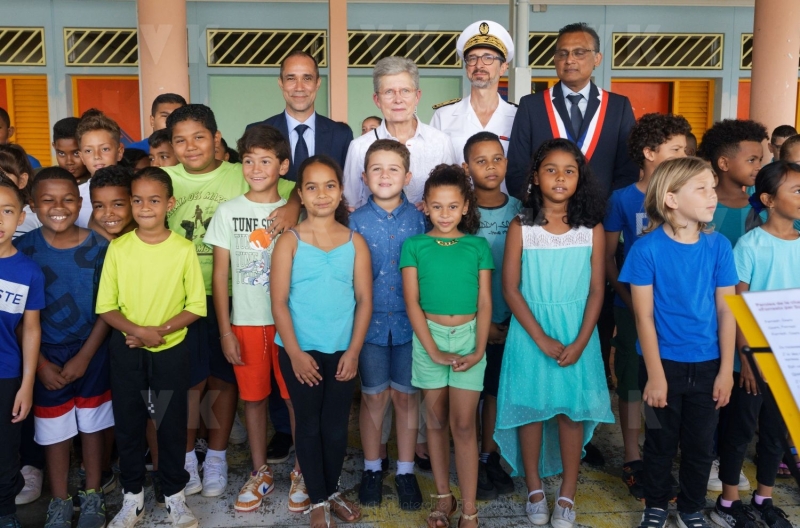 Deplacement Genevieve DARRIEUSSECQ a la Reunion