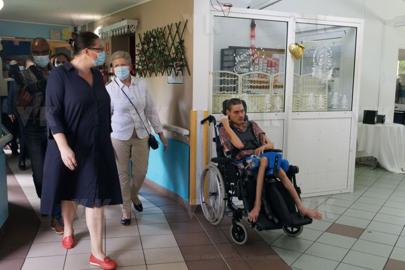 Deplacement Genevieve DARRIEUSSECQ a la Reunion