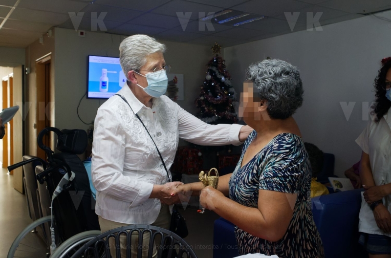 Deplacement Genevieve DARRIEUSSECQ a la Reunion