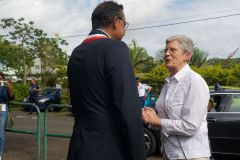 Deplacement Genevieve DARRIEUSSECQ a la Reunion