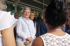 Deplacement Genevieve DARRIEUSSECQ a la Reunion