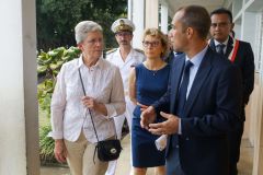 Deplacement Genevieve DARRIEUSSECQ a la Reunion