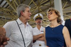 Deplacement Genevieve DARRIEUSSECQ a la Reunion