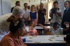 Deplacement Genevieve DARRIEUSSECQ a la Reunion