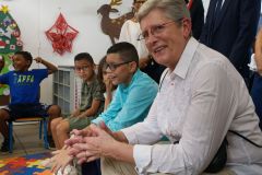 Deplacement Genevieve DARRIEUSSECQ a la Reunion