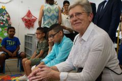 Deplacement Genevieve DARRIEUSSECQ a la Reunion