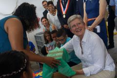 Deplacement Genevieve DARRIEUSSECQ a la Reunion