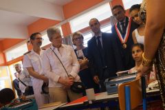 Deplacement Genevieve DARRIEUSSECQ a la Reunion