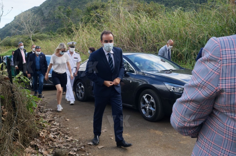 La biodiversite de La Reunion au programme de Sebastien Lecornu et Berangere Abba. The biodiversity of La Reunion on the program of Sebastien Lecornu and Berangere Abba