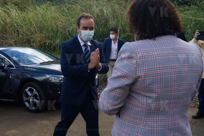 La biodiversite de La Reunion au programme de Sebastien Lecornu et Berangere Abba. The biodiversity of La Reunion on the program of Sebastien Lecornu and Berangere Abba