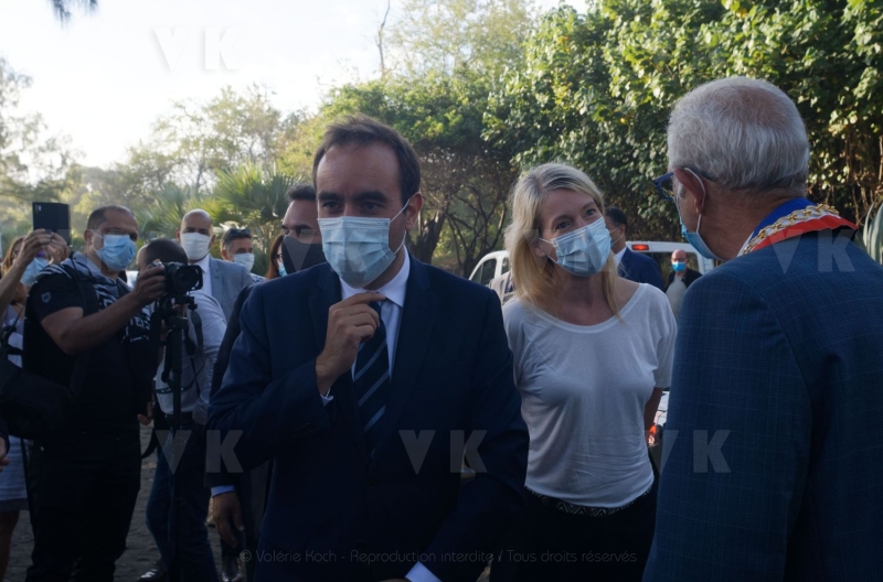 La biodiversite de La Reunion au programme de Sebastien Lecornu et Berangere Abba. The biodiversity of La Reunion on the program of Sebastien Lecornu and Berangere Abba