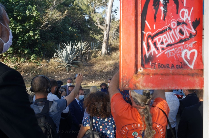 La biodiversite de La Reunion au programme de Sebastien Lecornu et Berangere Abba. The biodiversity of La Reunion on the program of Sebastien Lecornu and Berangere Abba