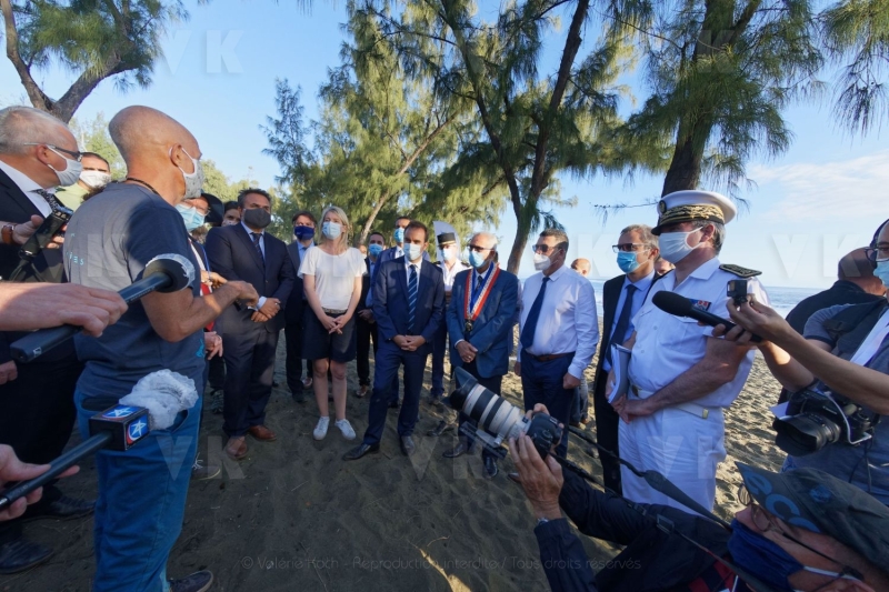 La biodiversite de La Reunion au programme de Sebastien Lecornu et Berangere Abba. The biodiversity of La Reunion on the program of Sebastien Lecornu and Berangere Abba