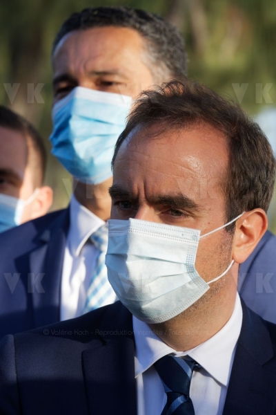 La biodiversite de La Reunion au programme de Sebastien Lecornu et Berangere Abba. The biodiversity of La Reunion on the program of Sebastien Lecornu and Berangere Abba