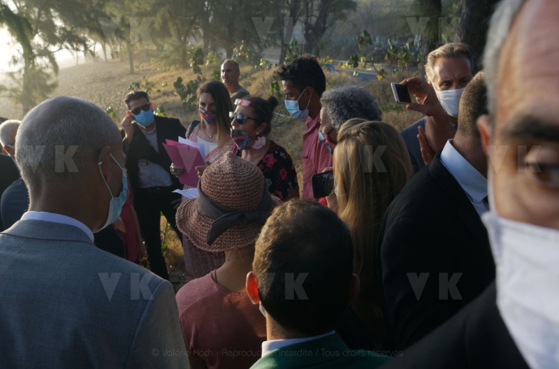 La biodiversite de La Reunion au programme de Sebastien Lecornu et Berangere Abba. The biodiversity of La Reunion on the program of Sebastien Lecornu and Berangere Abba