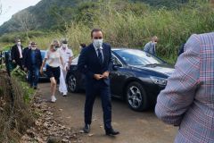 La biodiversite de La Reunion au programme de Sebastien Lecornu et Berangere Abba. The biodiversity of La Reunion on the program of Sebastien Lecornu and Berangere Abba