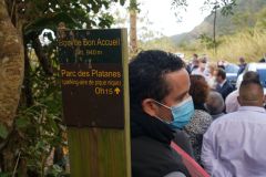 La biodiversite de La Reunion au programme de Sebastien Lecornu et Berangere Abba. The biodiversity of La Reunion on the program of Sebastien Lecornu and Berangere Abba