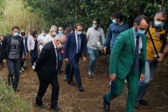 La biodiversite de La Reunion au programme de Sebastien Lecornu et Berangere Abba. The biodiversity of La Reunion on the program of Sebastien Lecornu and Berangere Abba