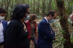 La biodiversite de La Reunion au programme de Sebastien Lecornu et Berangere Abba. The biodiversity of La Reunion on the program of Sebastien Lecornu and Berangere Abba