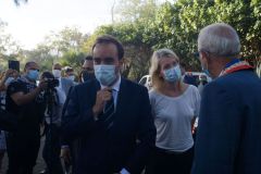 La biodiversite de La Reunion au programme de Sebastien Lecornu et Berangere Abba. The biodiversity of La Reunion on the program of Sebastien Lecornu and Berangere Abba