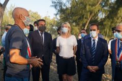 La biodiversite de La Reunion au programme de Sebastien Lecornu et Berangere Abba. The biodiversity of La Reunion on the program of Sebastien Lecornu and Berangere Abba