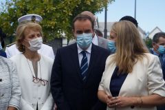 Rentre scolaire a La Reunion pour le ministre de l'Outremer Sebastien Lecornu - Back to school in La Reunion for French overseas minister Sebastien Lecornu