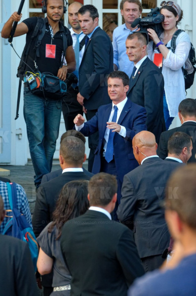 French Prime Minister, Manuel Valls