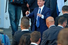 French Prime Minister, Manuel Valls