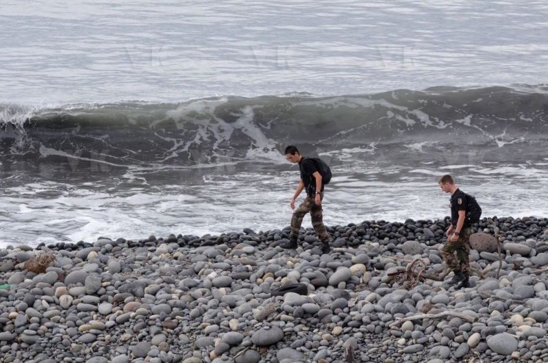 Vol MH370 : patrouilles a pied de gendarmerie pour les recherche de debris | 08-2015