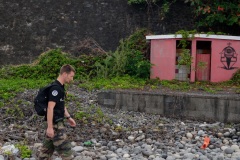 Vol MH370 : patrouilles a pied de gendarmerie pour les recherche de debris | 08-2015