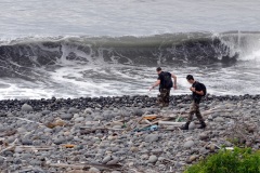 Vol MH370 : patrouilles a pied de gendarmerie pour les recherche de debris | 08-2015