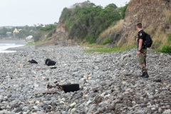 Vol MH370 : patrouilles a pied de gendarmerie pour les recherche de debris | 08-2015