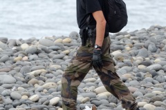 Vol MH370 : patrouilles a pied de gendarmerie pour les recherche de debris | 08-2015