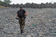 Vol MH370 : patrouilles a pied de gendarmerie pour les recherche de debris | 08-2015