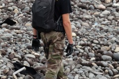 Vol MH370 : patrouilles a pied de gendarmerie pour les recherche de debris | 08-2015