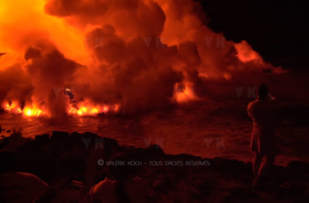 Volcan : le combat de l’eau et du feu © Valérie Koch - Reproduction interdite / Tous droits réservés