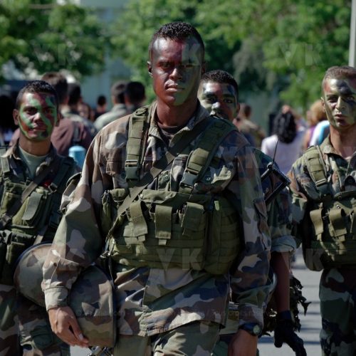 2e RPIMa Demonstration militaire parachutiste © Valérie Koch - Reproduction interdite / Tous droits réservés