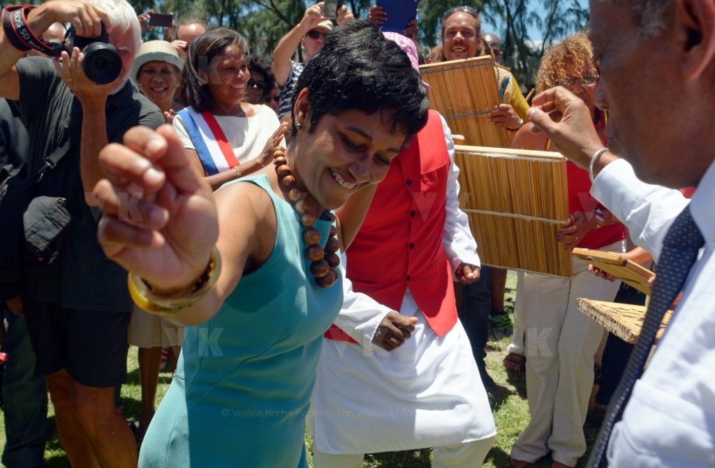Commémoration de l'abolition de l'esclavage avec la MOM Ericka Bareigts © Valérie Koch - Reproduction interdite / Tous droits réservés
