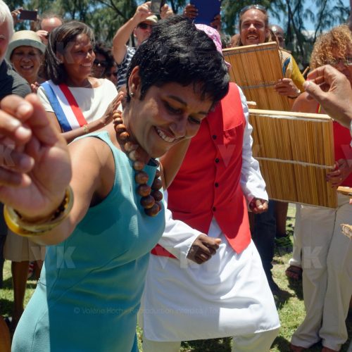 Commémoration de l'abolition de l'esclavage avec la MOM Ericka Bareigts © Valérie Koch - Reproduction interdite / Tous droits réservés