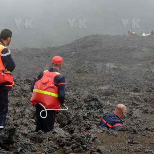 Crash d’un aeronef dans la zone du volcan © Valérie Koch - Reproduction interdite / Tous droits réservés