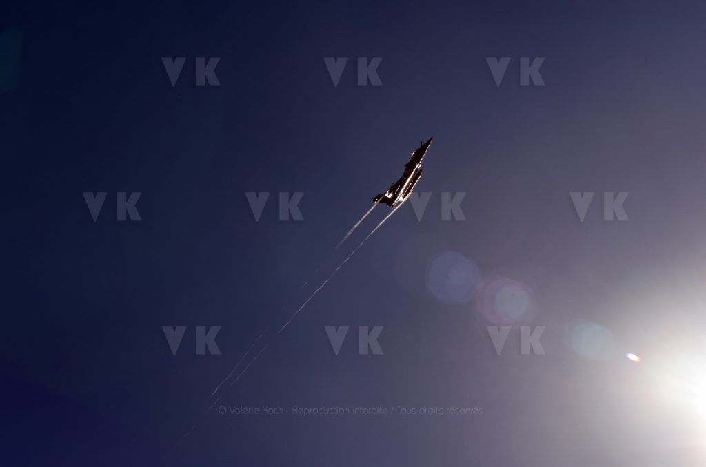 Demonstration avion militaire RAFALE © Valérie Koch - Reproduction interdite / Tous droits réservés