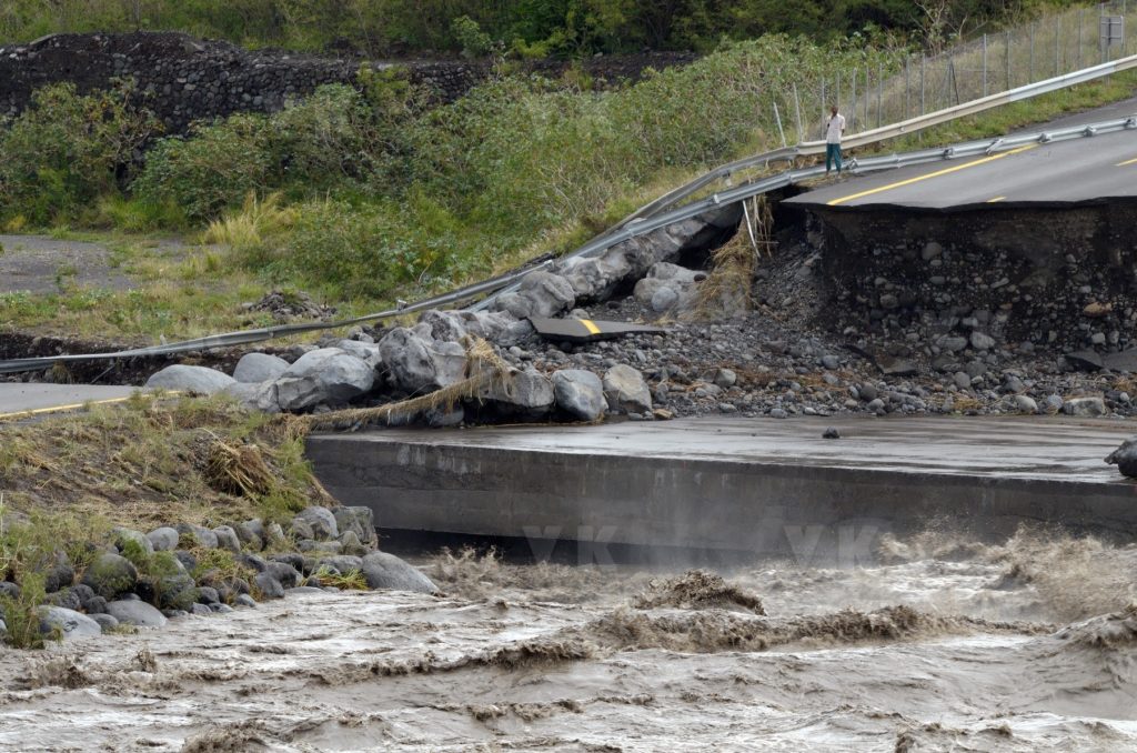 Cyclone Dumile © Valérie Koch - Reproduction interdite / Tous droits réservés